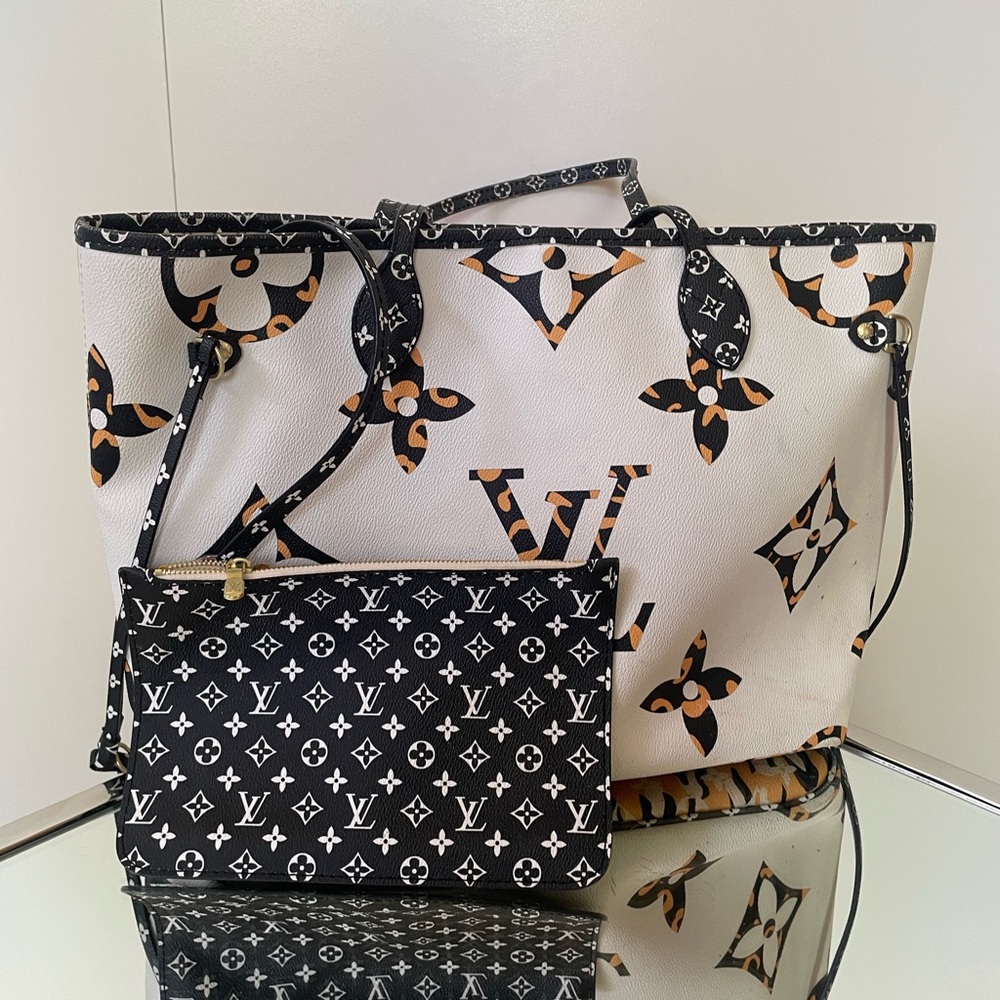 Monogram tote bag